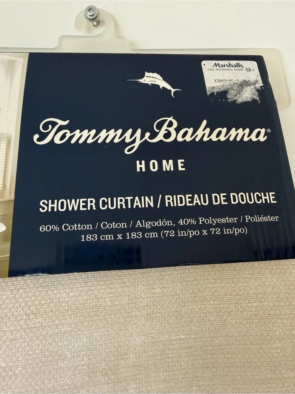 Tommy Bahama Shower Curtain 72x72
